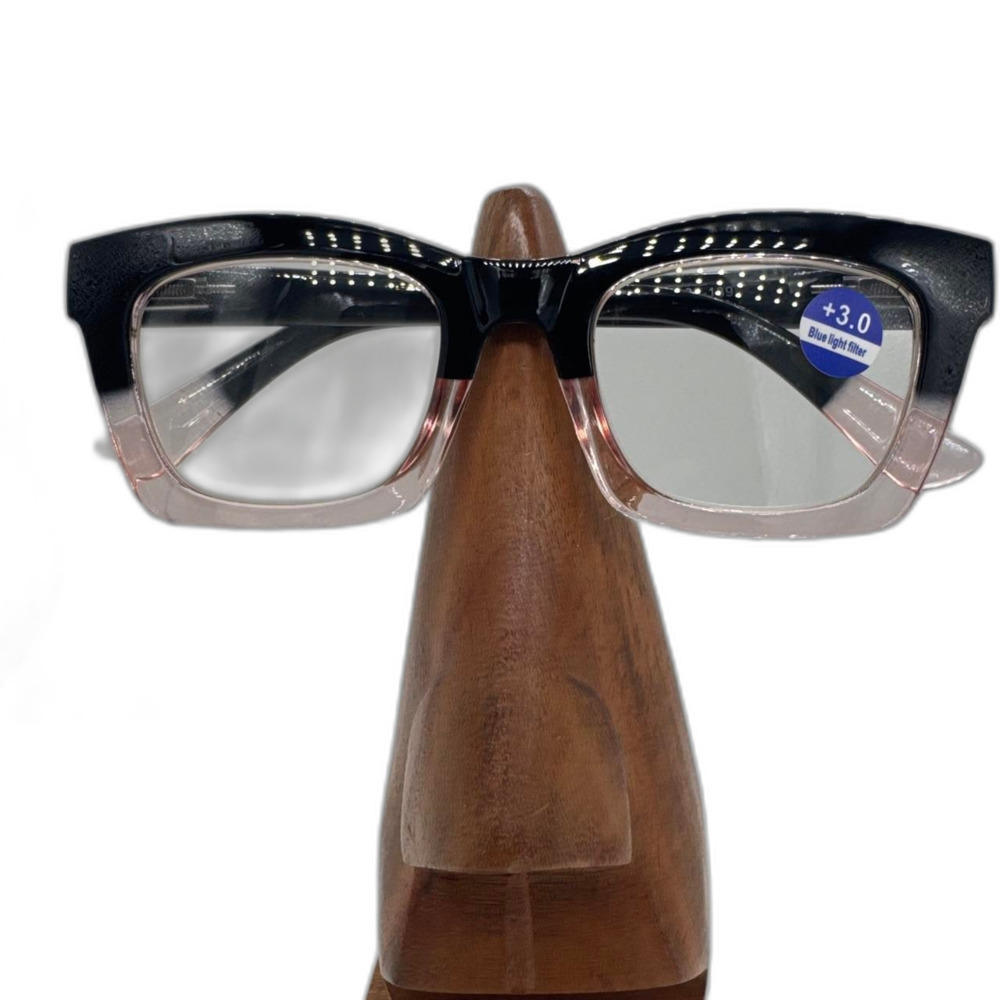 3.0 Blue Light Reading Glasses NEW! Heavy Duty Frame w/ Spring Arms